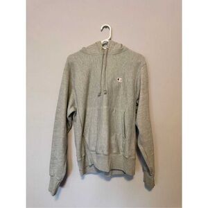 Champion Light Gray Pullover Hoodie